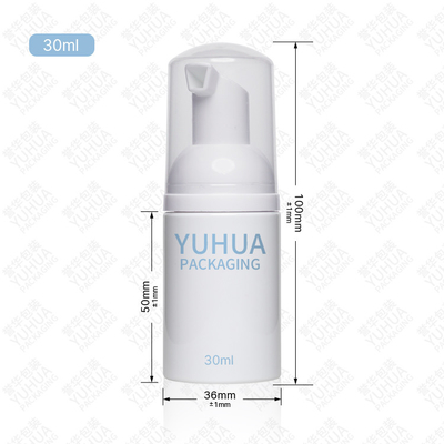 30ml 펌프 플라스틱 병 스킨 케어 제품 페이셜 폼 포장
