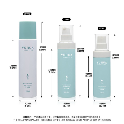 비어 있는 PET Eco 우호적 스프레이 펌프 병은 100Ml 120Ml 150Ml 커스텀 로고에서 설정했습니다