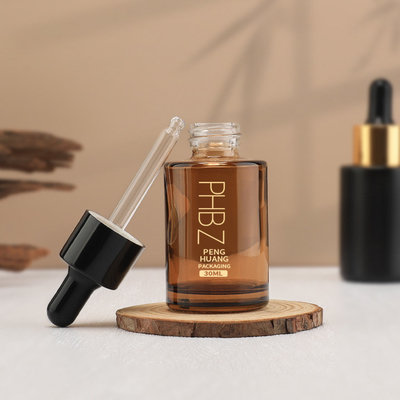 맞춤형 인쇄 세럼 방울병 30ml 유리 에센셜 오일 병