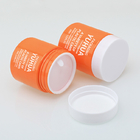 100g Screw Cap Flip Top Plastic Jar Custom Color Cosmetic Cream Jar