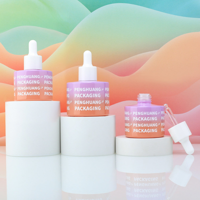 맞춤형 유리 방울병 30ML 50ML 실크 스크린