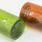 Customized PETG Cosmetic Flip Cap Bottle Silk Screen