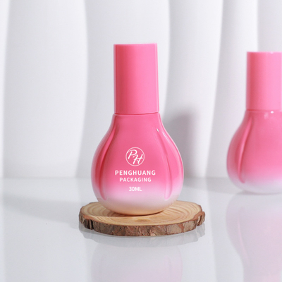30ml 세럽 및 톤어 주문 로고 크림 로션 펌프와 유리 병