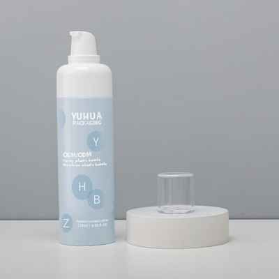 미세한 안개 스프레이 병 플라스틱 100ml 120ml 150ml 재충전 가능한 화장품 빈 원자화 스프레이 병