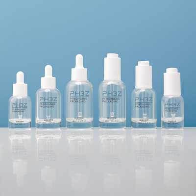 15ml 30ml 둥근 유리 빈 혈청 방울 병 피부 관리 포장