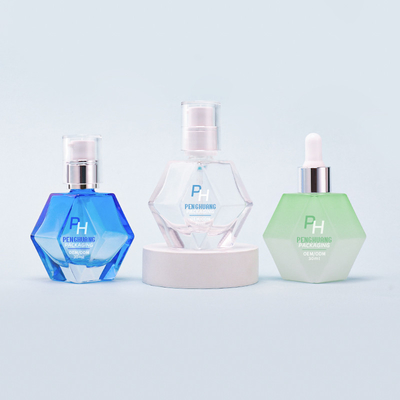 30ml 1oz 럭셔리 유리 세럼 로션 병 피부 관리 포장