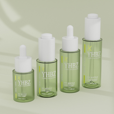 30ml, 40ml, 50ml, 60ml 혈청 방울병 플라스틱 빈 에센셜 오일 병