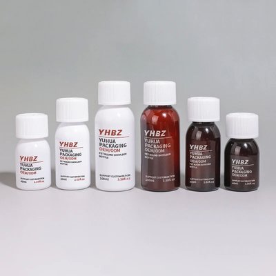 40ml 60ml 100ml 맞춤형 스크루 캡 플라스틱 병 알약 비타민 및 캡슐