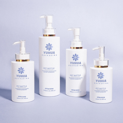 250ml 300ml 400ml 500ml 플라스틱 샴푸 병 및 컨디셔너 펌프 병