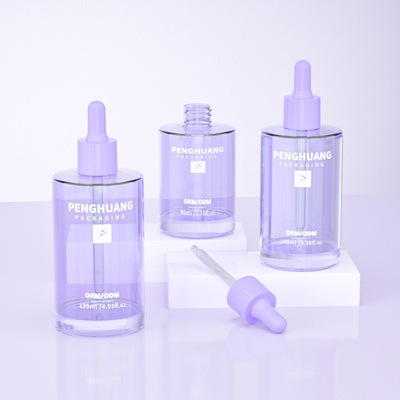 럭셔리 화장품 포장 용기 80ml 100ml 120ml 대용량 혈청 방울 병