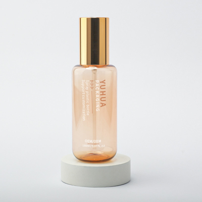 플라스틱 스프레이 병 투명 150ml 플라스틱 토너 병 압축 펌프