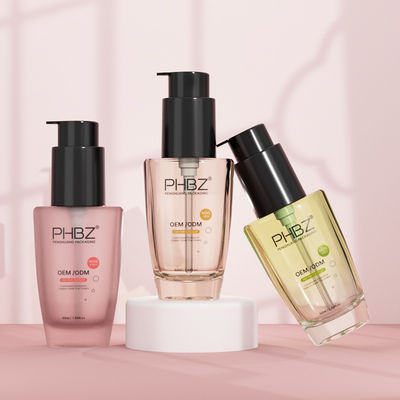 토대 병 체액을 위한 유리 로션 병 머리 기름 정액 기름