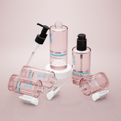 맞춤형 유리 화장품 병 100ml 120ml 150ml 세럼 로션 펌프 병
