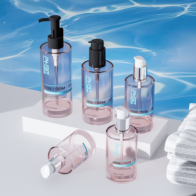 맞춤형 유리 화장품 병 100ml 120ml 150ml 세럼 로션 펌프 병