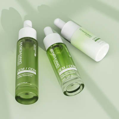 5ml 10ml 15ml 유리 혈청 방울병 에센스 오일 유리 병