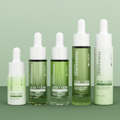 5ml 10ml 15ml 유리 혈청 방울병 에센스 오일 유리 병