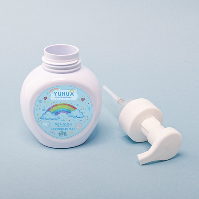 라운드 로션 샴푸 병 얼굴 청소용 플라스틱 폼 병 300ml