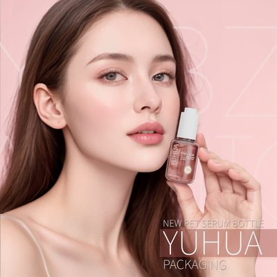 50ml 맞춤형 세럽 드롭퍼 병 ODM/OEM 맑은 오일 세럽 플라스틱 병