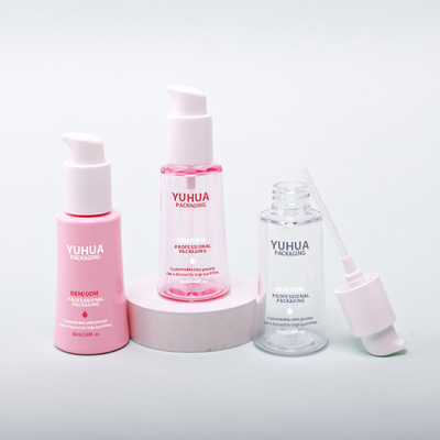 플라스틱 페이셜 바디 로션 펌프 보틀 50ml 원뿔형 오일 세럼 보틀, 효과적인 스킨케어 솔루션