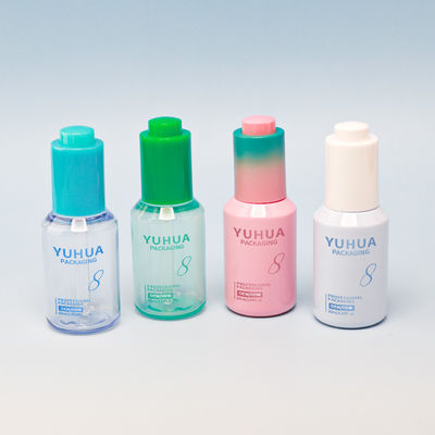 고객 요구 사항에 따라 로고와 함께 둥근 오일 세럼 병