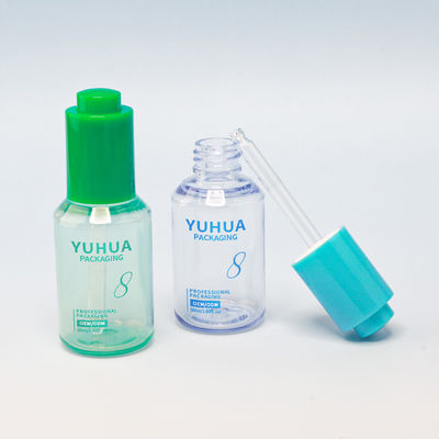 고객 요구 사항에 따라 로고와 함께 둥근 오일 세럼 병