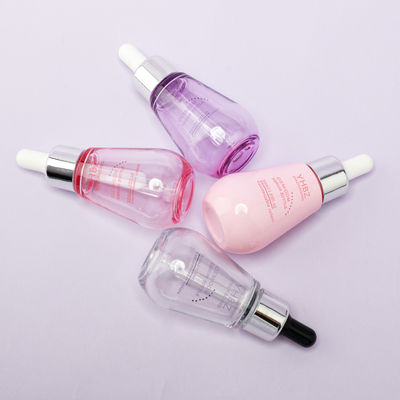 50ml Capacity Serum Dropper Bottles Silk Screen Printing and Hot Stamping