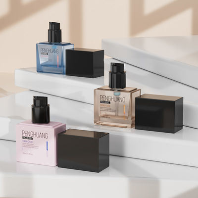 맞춤형 디자인 스킨케어 포장 투명 및 25ml 용량 제품용