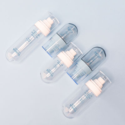 둥근 플라스틱 스프레이 병 용량 30ml 로고 필요에 따라 50ml 60ml 80ml