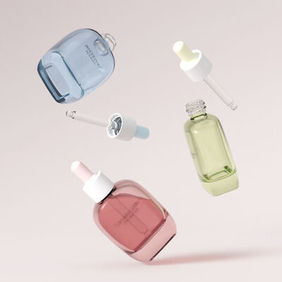 30ml 유리 세럼 드로퍼 병, 에센셜 오일 및 스킨케어 제품에 이상적인 실크 스크린 핫 스탬핑 라벨링이 특징인 오일 세럼 병