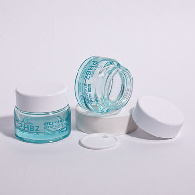 ODM OEM 수용 둥근 고급 화장품 포장 병 고급 크림 세럼 및 다른 아름다움 필수품에 적합