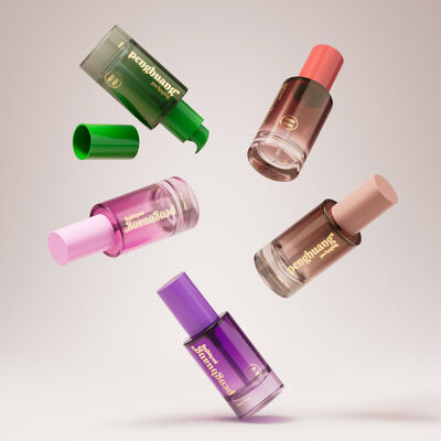 다양한 스킨케어 제형을 위한 다재다능함과 프레젠테이션을 제공하는 원형 유리 스킨케어 포장 솔루션