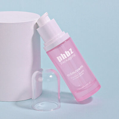 체액 스프레이 캡 화장품 병 세트 유연성 향신료 세움 기름 얼굴 톤어 포장 솔루션