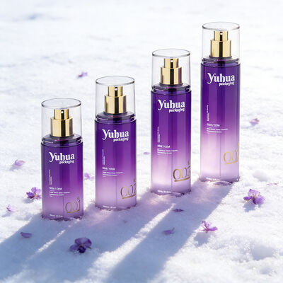 화장품 포장 세트 로고 맞춤형 실크 스크린 및 톤러 로션 및 세럼 저장용으로 열 스탬핑 인쇄