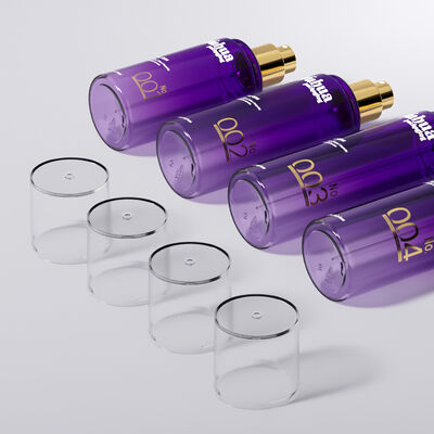 화장품 포장 세트 로고 맞춤형 실크 스크린 및 톤러 로션 및 세럼 저장용으로 열 스탬핑 인쇄