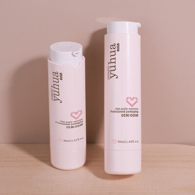 エアレスポンプとカスタムデザインを備えた耐久性のあるプラスチックローションボトル、化粧品パッケージおよび液体製品保管に最適