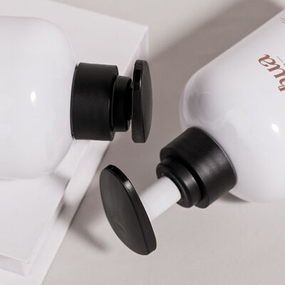 재활용 가능한 재료로 만든 500ml 둥근 PET 화장품 병