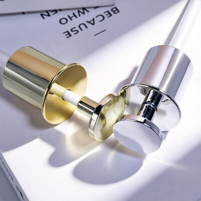 Silk Screen Printing Round Oil Serum Bottle Durable Leak Proof Packaging Container for Essential Oils and Cosmetics