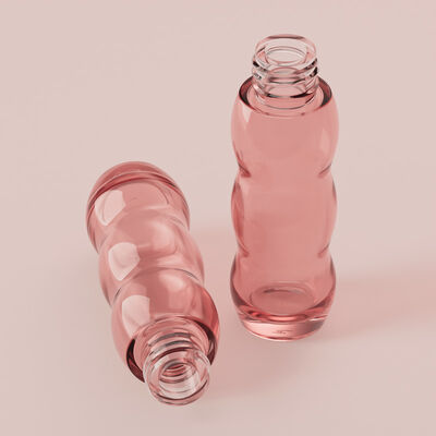 알루미늄 플라스틱 칼라가 있는 드로퍼 캡 오일 세럼 병, 스킨케어 화장품 및 에센셜 오일 포장에 적합