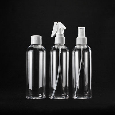 플립 모자 살포 방아쇠 살포를 가진 250ml 애완 동물 플라스틱 포장 병