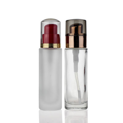 F073을 포장하는 액체 기초 몸 로션을 위한 30ml 가느다란 유리병