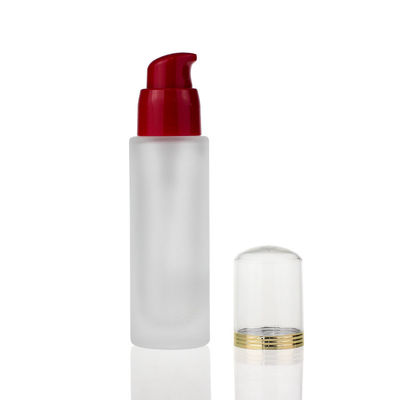 F073을 포장하는 액체 기초 몸 로션을 위한 30ml 가느다란 유리병