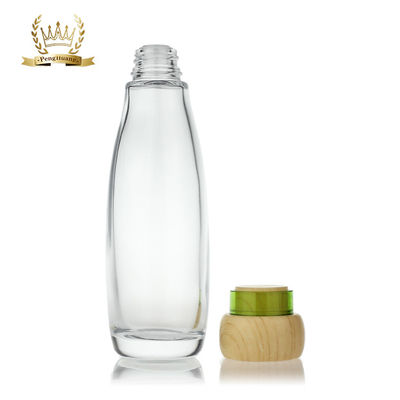 피부 관리 제품을 위해 포장하는 대나무 뚜껑 20ml-120ml 화장용 병