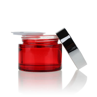 빨간 호화스러운 30ml-120ml 화장용 포장 고정되는 펌프 분무기 나사 모자 바다표범 어업