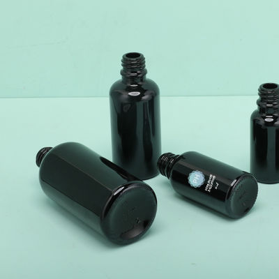 라운드 5ml 대나무 블랙 에센셜 오일 스포이드 병