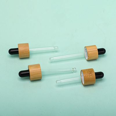 라운드 5ml 대나무 블랙 에센셜 오일 스포이드 병