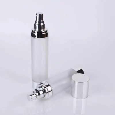 플립 탑 캡이있는 15ml 30ml 에어리스 진공 병