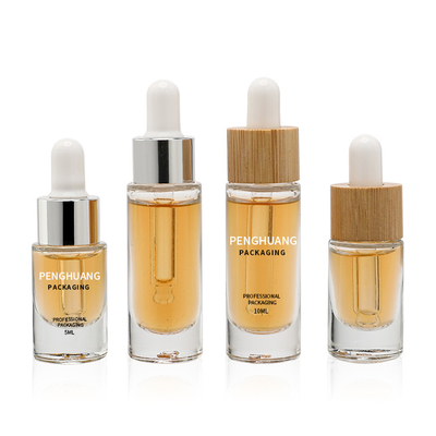 5ml 10ml 15ml 30ml 유리 세럼 스킨 케어 포장 유리 병 페이스 케어 유리 오일 스포이드