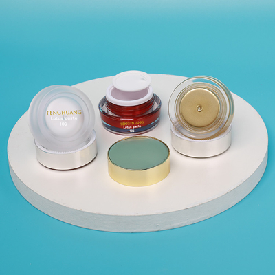 캡 커스텀기즈드 로고와 OEM 10g 아크릴 중벽 병
