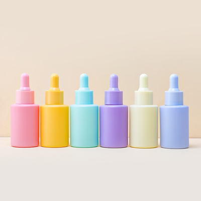하늘빛 컬러 유리 혈청 적하관 보틀 모발 오일 패키징 30 밀리람베르트