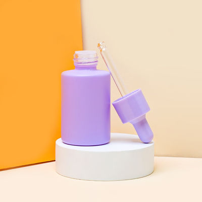 혈청 매트 글라스 적하관 보틀 30 밀리람베르트 얼어붙은 화장용 정유 병 1 온스